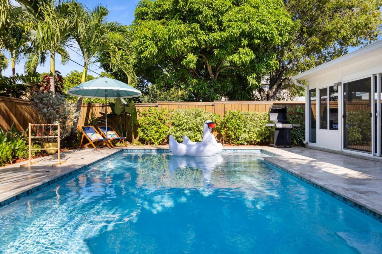 فيلا Casa Limon - Private Heated Pool Prime Location & Parking فورت لودرديل المظهر الخارجي الصورة